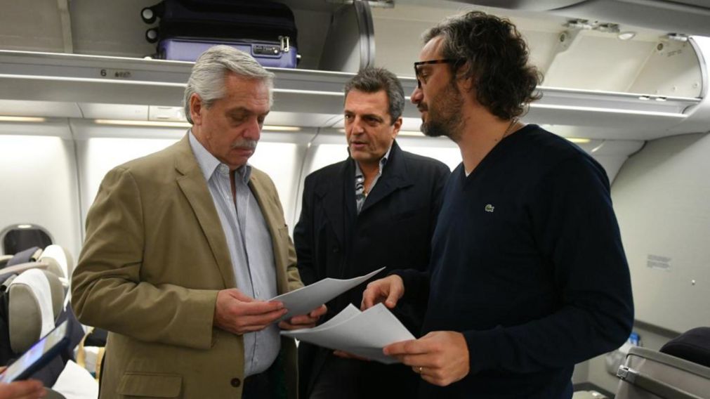 Alberto Fern�ndez viaja a Munich para sentarse en la mesa del G7.