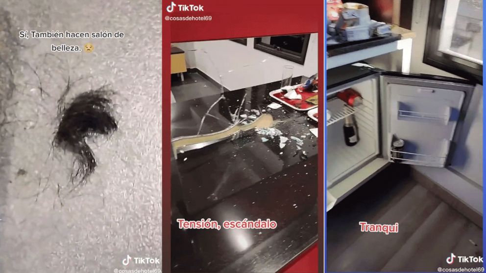 Viral: Trabaja en un "telo" y muestra en TikTok cómo quedan las habitaciones cuando se van las parejas