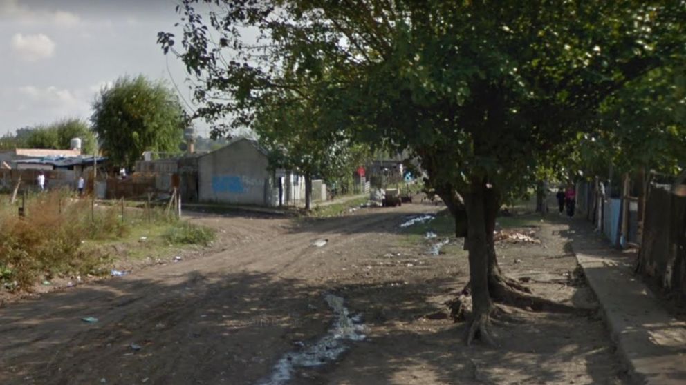En este barrio fue asesinado a disparos Patricio Mart�nez P�rez, de 18 a�os (Google Street View).