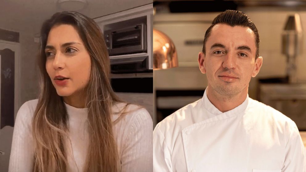 Así le respondió la influencer al chef que la escrachó por "garronearle" comida gratis