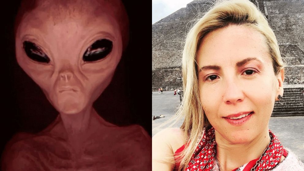 Una influencer habla con extraterrestres y cobra 70 dólares para enseñar su truco