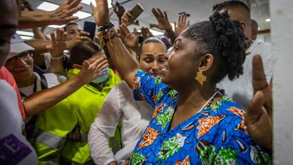 Francia M�rquez, la nueva vicepresidenta de Colombia (Twitter @FranciaMarquezM)