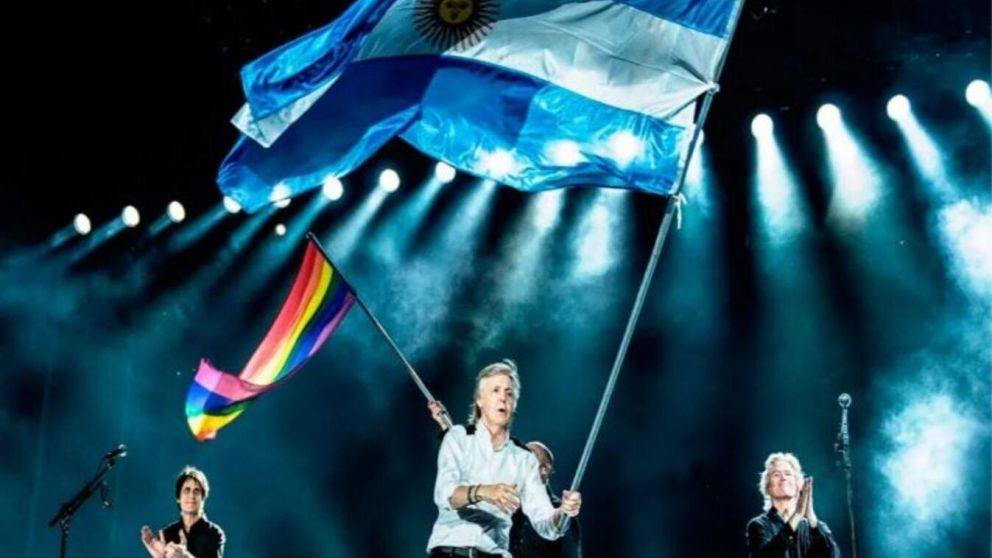 Paul McCartney estuvo cuatro veces de visita en Argentina (Archivo).
