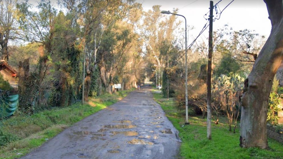 Acá, en este lugar del Barrio Frino, sucedió el homicidio del muchacho de 21 años.