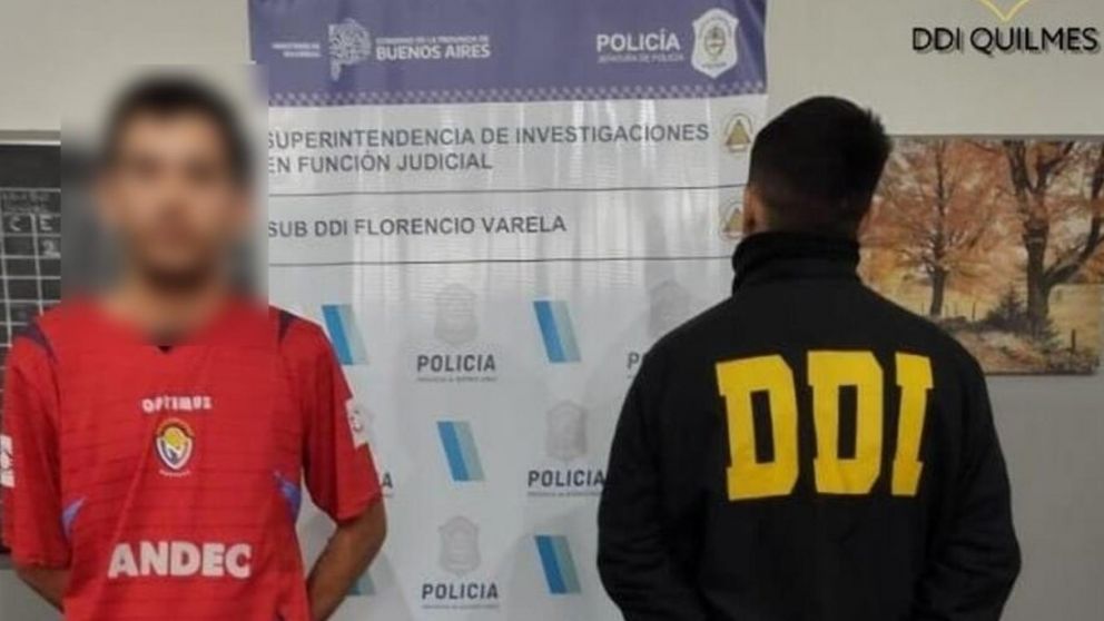 Este es el sujeto que fue arrestado por el homicidio del trabajador.