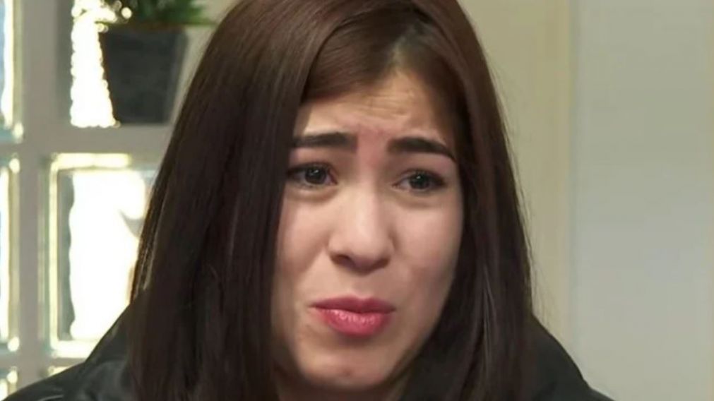 Tamara Dold�n, la joven que denunci� al jugador de Boca (captura de pantalla/Canal 13).