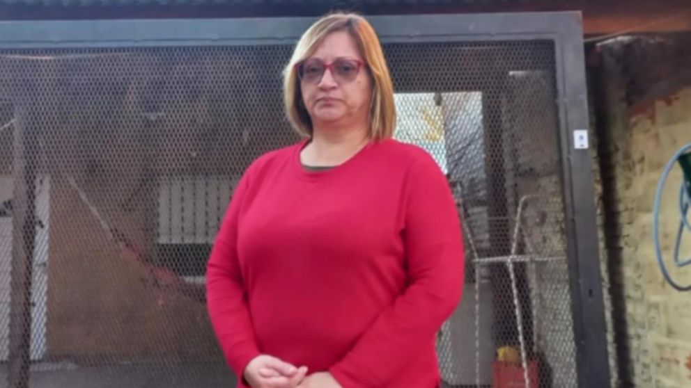 La mujer critic� duramente el accionar de la Justicia. 