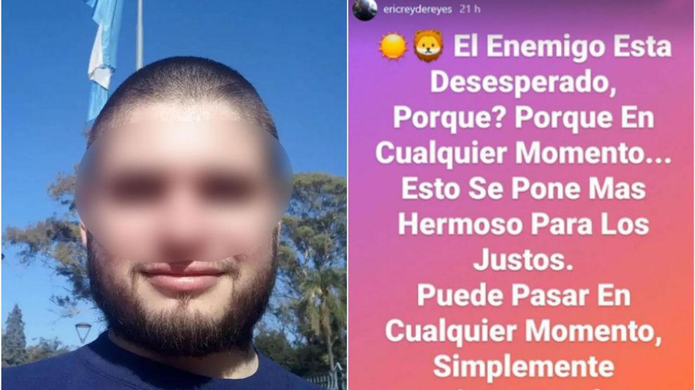 El "asesino del machete" publicó extraños mensajes en sus redes antes de cometer el brutal crimen (Instagram).