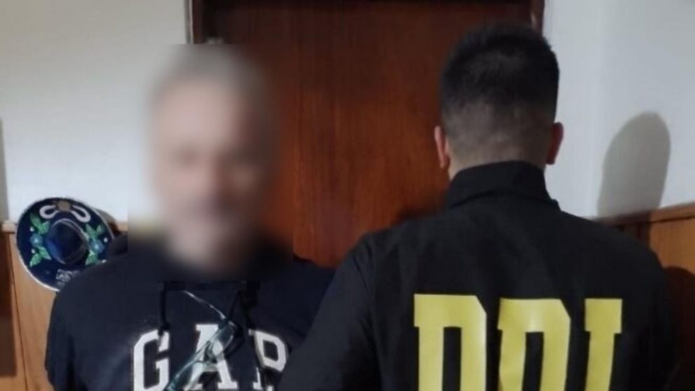 Este es Gustavo Fabián D´Aversa, el empresario que finalizó detenido.