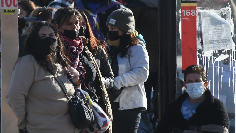 Viernes 10 de junio frío en la ciudad de Buenos Aires (Rubén Paredes/Crónica).