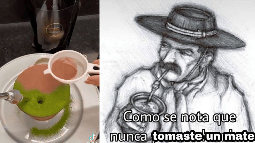 “Los gauchos están de luto”: un usuario mostró como hacía un mate y generó polémica en las redes