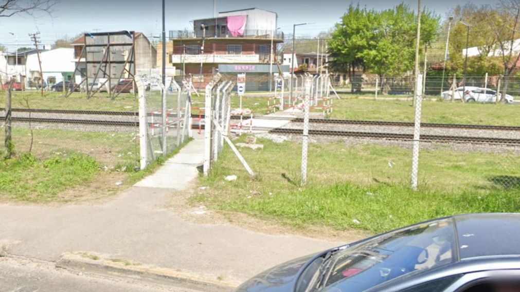 Acá, en esta zona, perdió la vida la menor de 12 años.