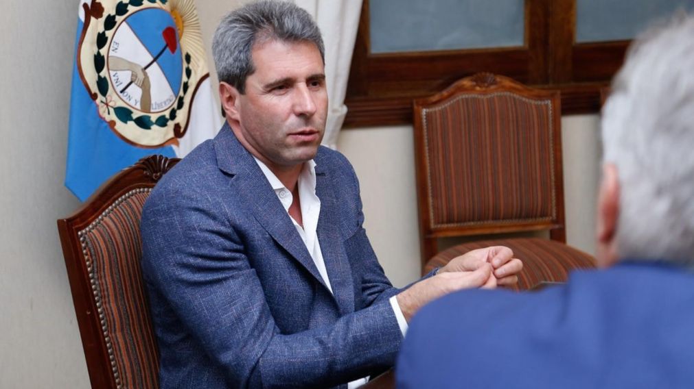 Sergio Uñac, gobernador de San Juan, provincia donde terminaron las paritarias en las que los docentes obtuvieron un aumento salarial del 65 %.