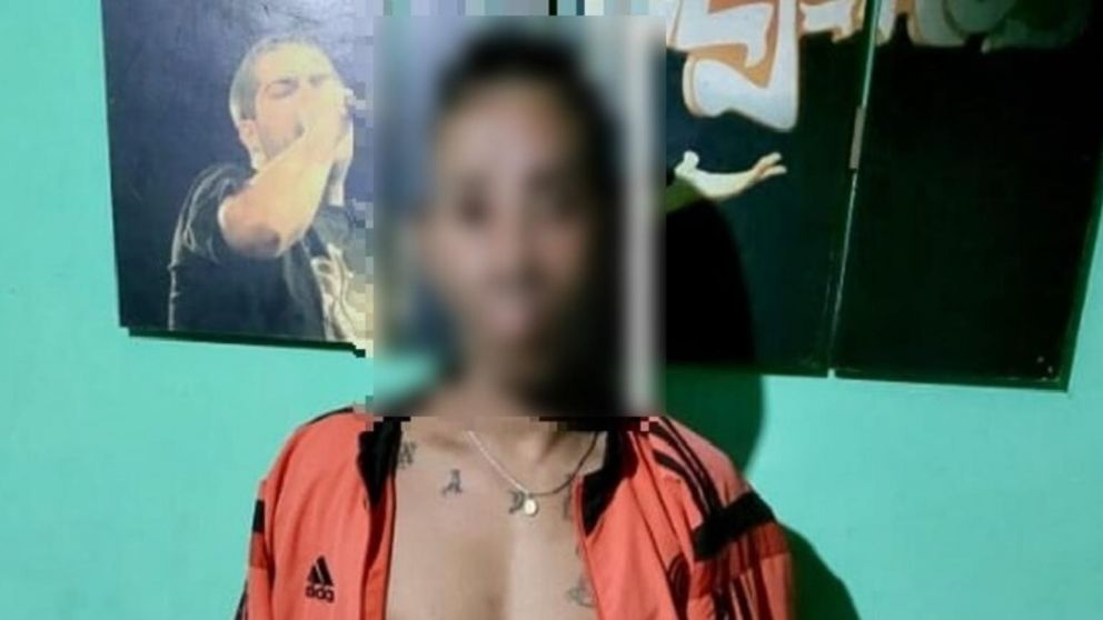 El sujeto que fue arrestado por el crimen de Martín David Cantero, de 25 años.