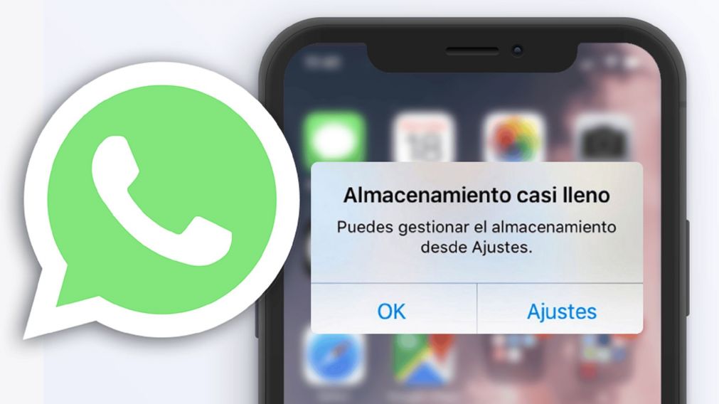Libera almacenamiento de WhatsApp para que deje de andar lento.