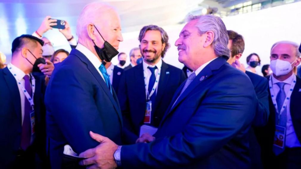 Alberto Fernández habló con Joe Biden (prensa Presidencial).