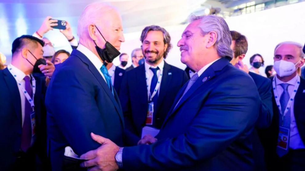 Alberto Fernández habló con Joe Biden (prensa Presidencial).