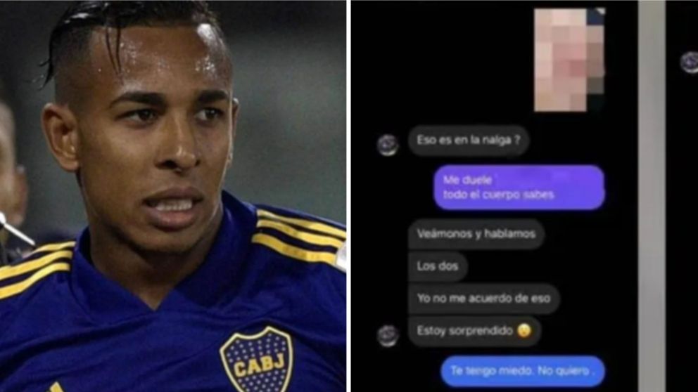 Los mensajes que están en el expediente que investiga al futbolista Sebastián Villa por abuso sexual.