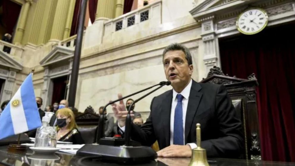 Sergio Massa presentar� junto a otros legisladores oficialistas la iniciativa (NA).