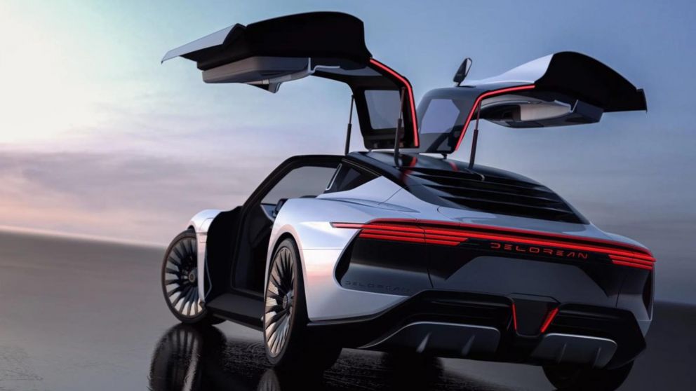 El nuevo DeLorean Alpha5 es un modelo simple y completamente electr�nico.