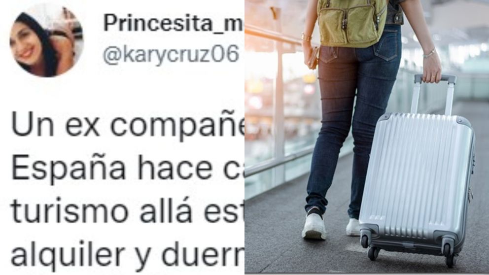 Su ex compañero de trabajo se fue a vivir a España, pero hace un tiempo que quedó "en la nada".