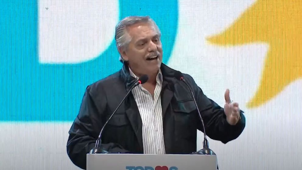 Alberto Fernández inaugura la mesa del Frente de Todos en Chaco.