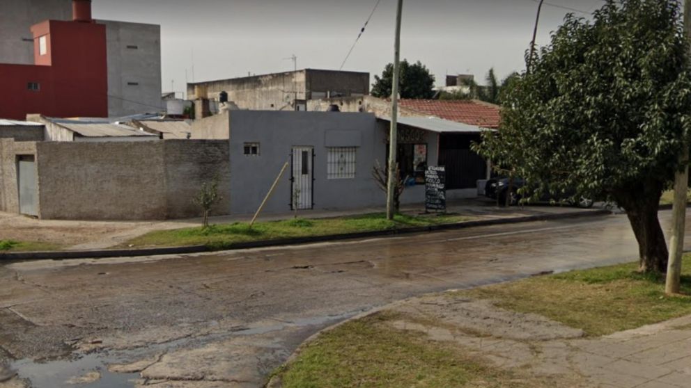 Acá, en esta zona, ocurrió el asalto que padeció la víctima, de 32 años.