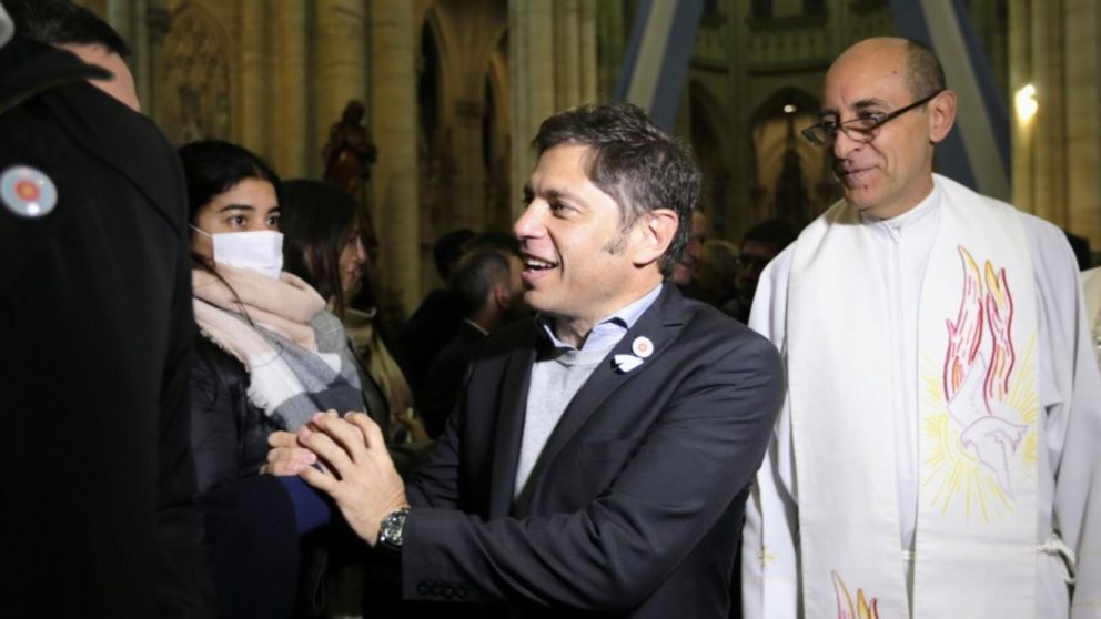 Axel Kicillof, en el Tedeum en La Plata: "Gobernar es pensar en los que menos tienen".
