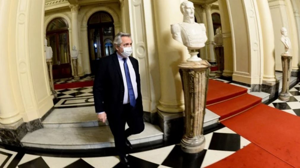 Tras dos a�os de pandemia, por primera vez el presidente Alberto Fern�ndez participar� de forma presencial del Tedeum (Archivo).