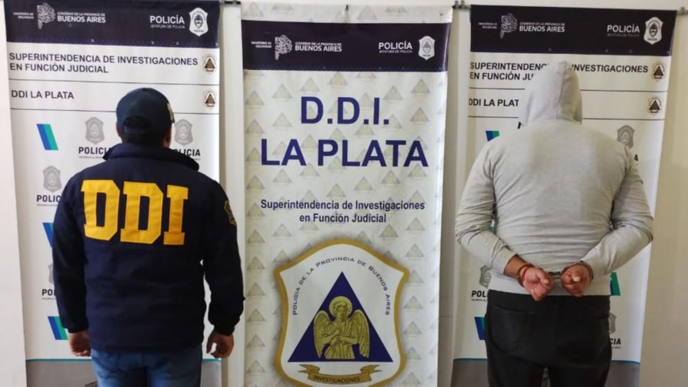 Este es el pai umbanda que fue capturado por los investigadores policiales.
