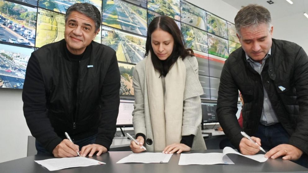 El convenio permitirá incrementar la coordinación entre la Ciudad y Vicente López.