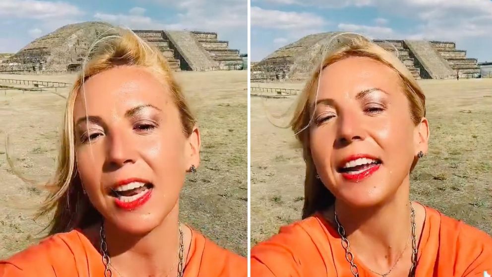 La tiktoker sorprendió a todos "hablar en un lenguaje extraterrestre".