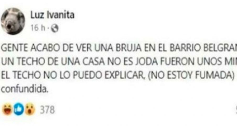 Muchos usuarios dudaron del relato de la mujer, oriunda de Río Gallegos.