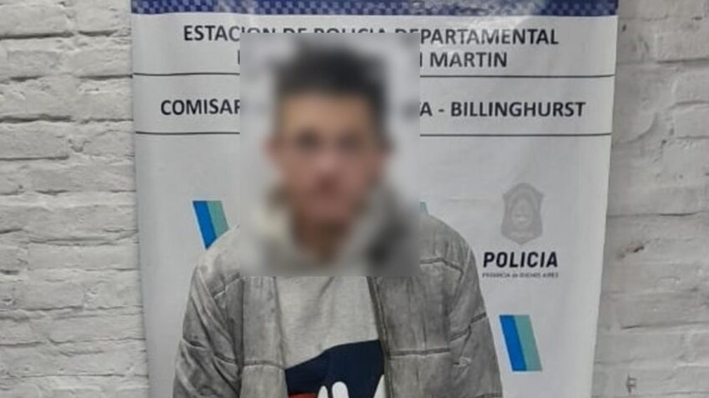 Este es el sospechoso, de 22 años, acusado de atacar a tiros a un joven de 18 y otro adolescente de 16 en Loma Hermosa.