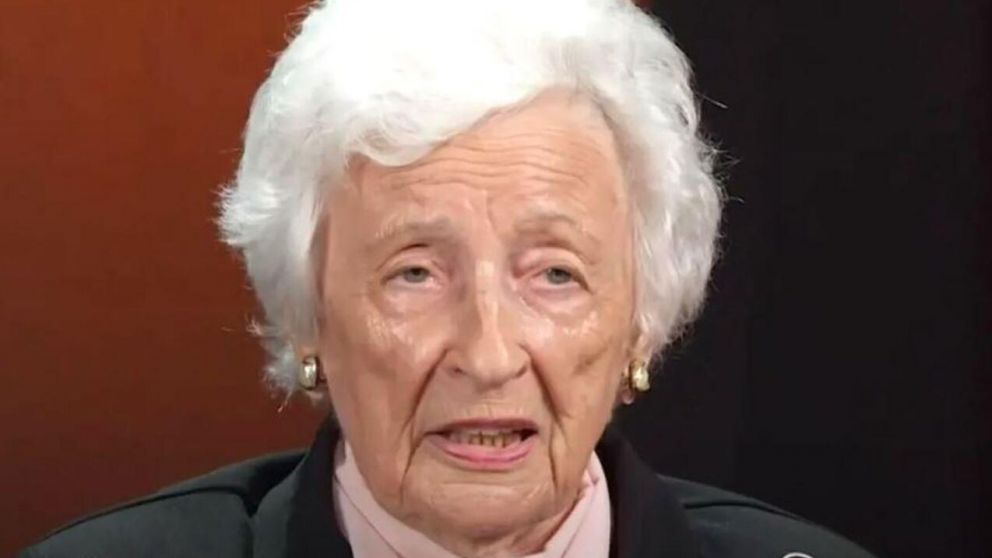 Mary Wygodski sobrevivi� a tres campos de exterminio nazi (Twitter).