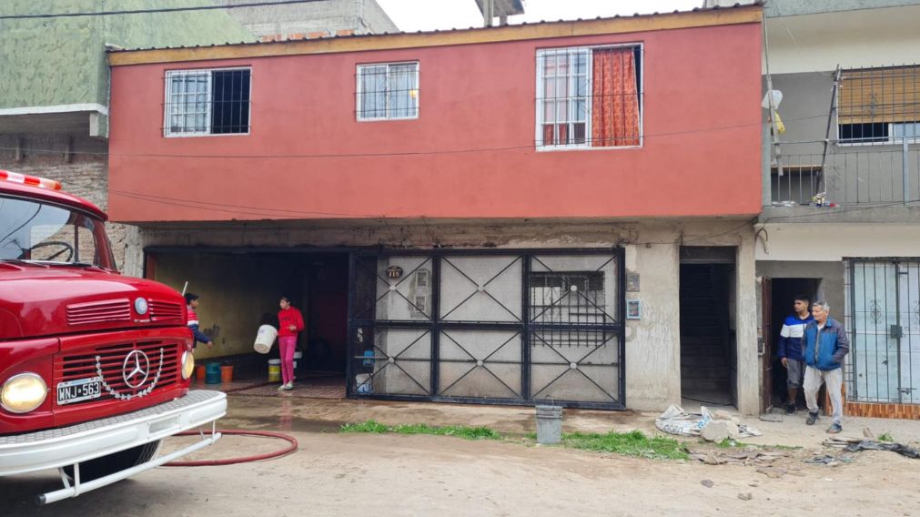 El hecho se produjo en el interior de esta vivienda.