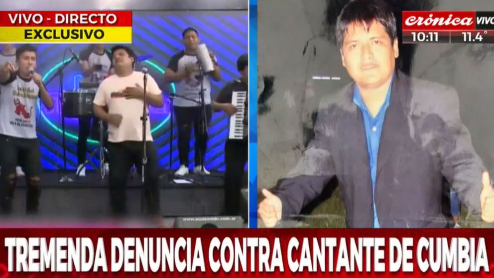 Cristian Daniel Eduardo Rodríguez, vocalista de la banda salteña "Los lirios Colombianos" fue denunciado por abuso sexual.