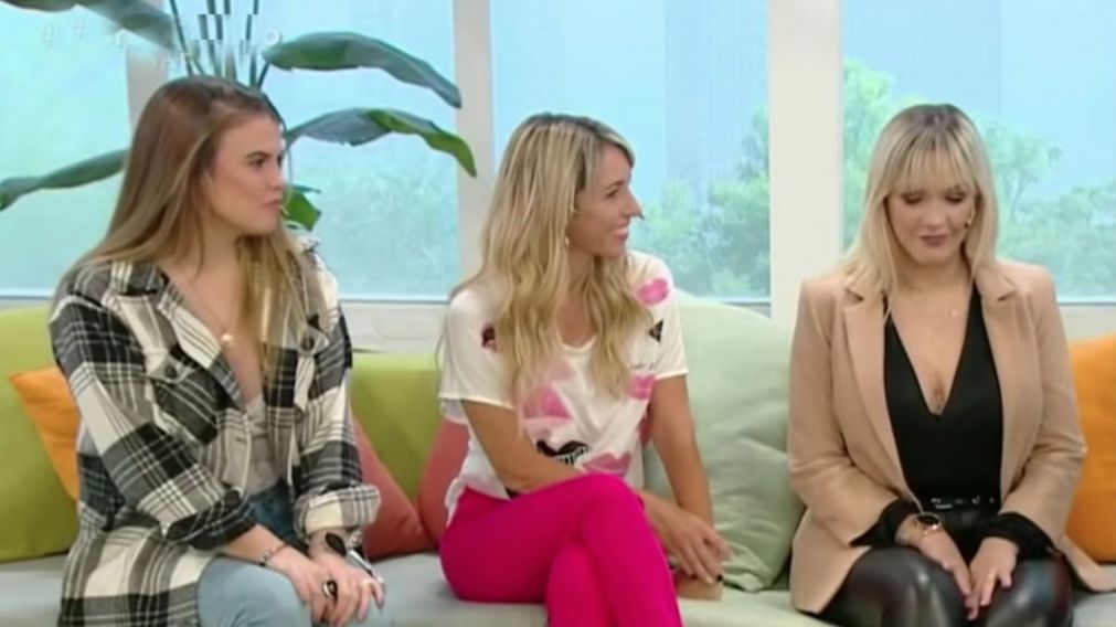 Las actrices Daniella Mastricchio, Georgina Mollo, Solange Verina y Nadia Di Cello.