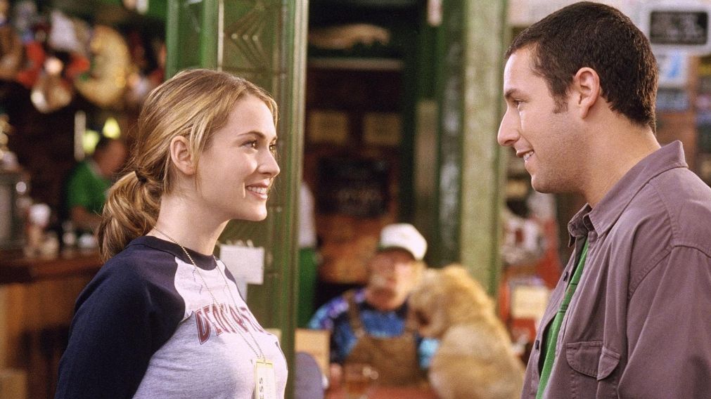 La herencia del Sr. Deeds es protagonizada por Adam Sandler y Winona Ryder.
