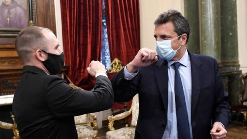 Massa le pidió a Guzmán que actualice el piso del Impuesto a las Ganancias.