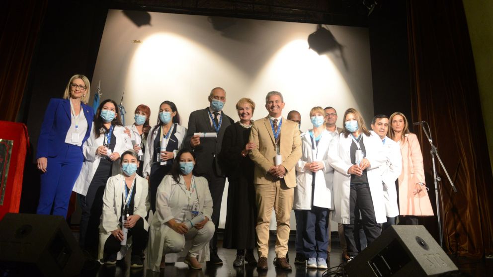 Referentes de la UBA y Red Basa, celebraron a los enfermeros en su dia.