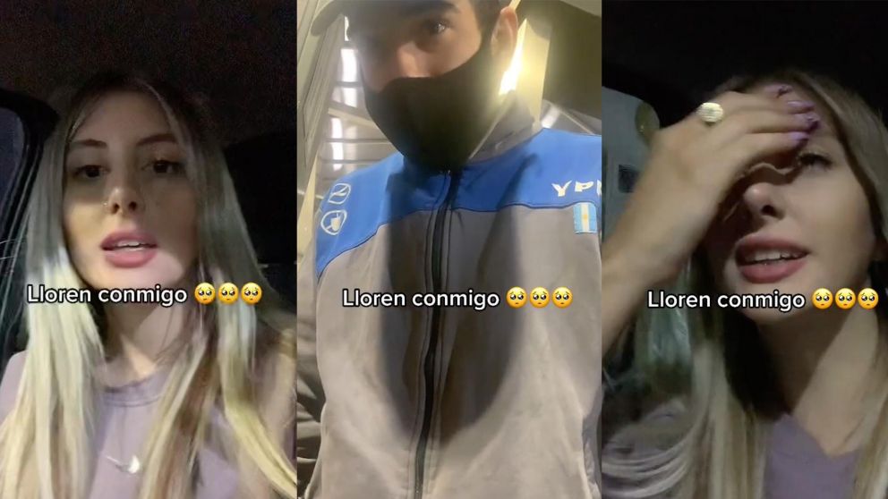 La chica se llevó una sorpresa al intentar "encarar" la playero y se volvió viral.