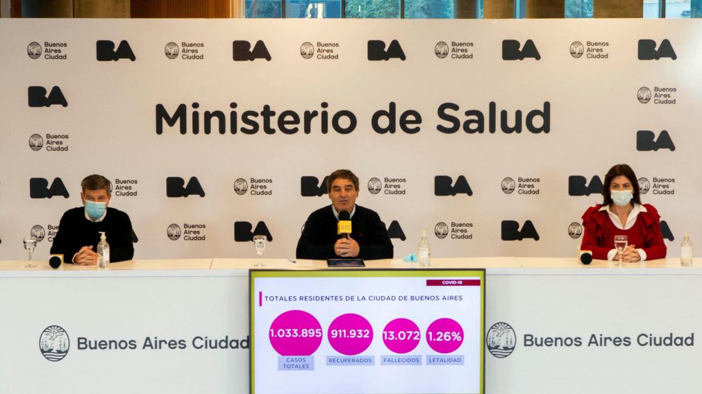 Fern�n Quir�s detall� que se pas� de 200 casos�diarios promedio de Covid-19 hace cuatro semanas a m�s de 1.200 actuales,