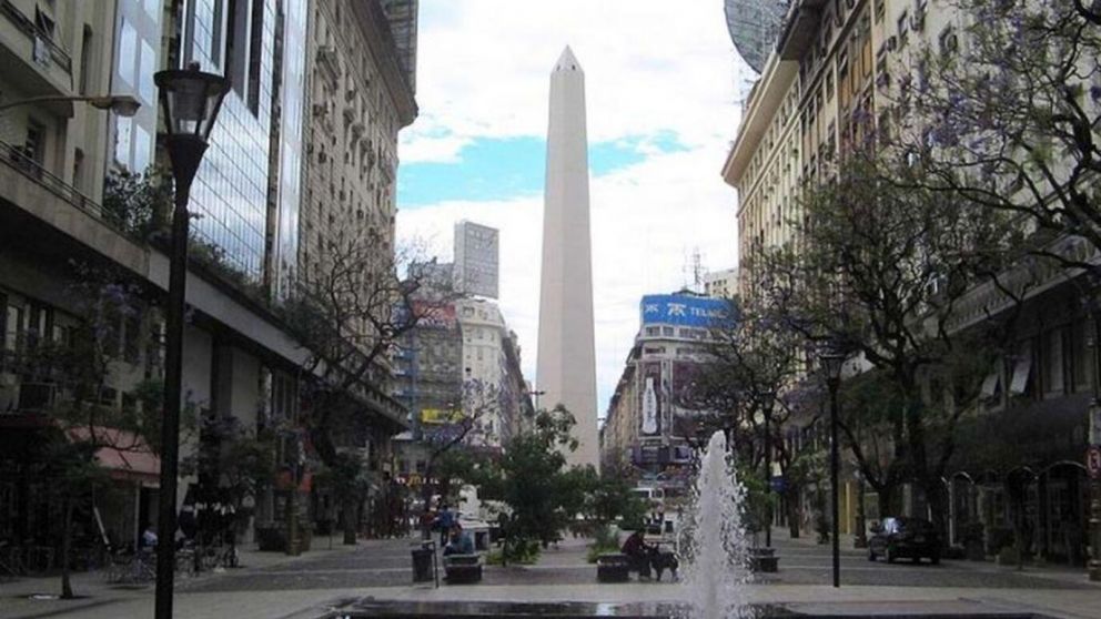 Otra jornada nublada en la ciudad de Buenos Aires (Imagen ilustrativa).