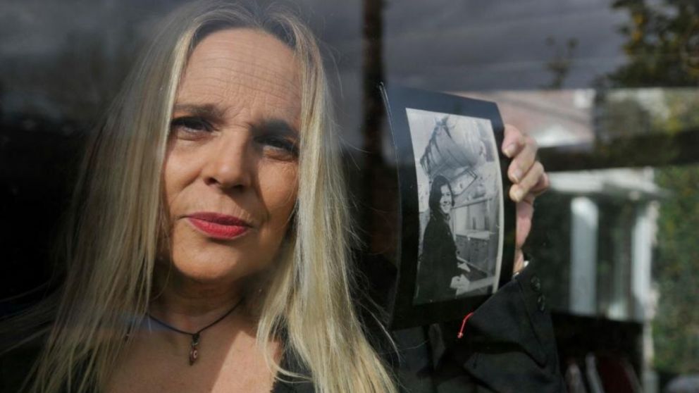 Bárbara García y su reclamo de justicia (gentileza Página 12).