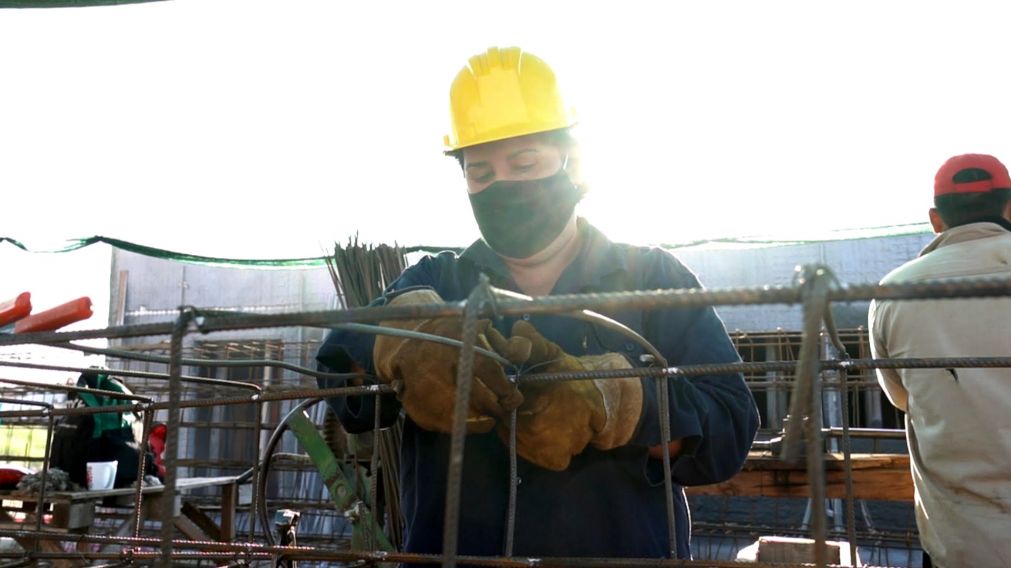 En la provincia hace 13 meses consecutivos que crece el empleo formal en la construcción.