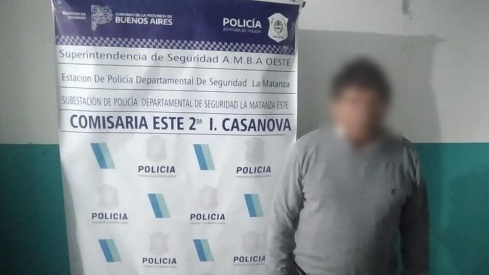 Este es el sexagenario que fue arrestado por los efectivos policiales.