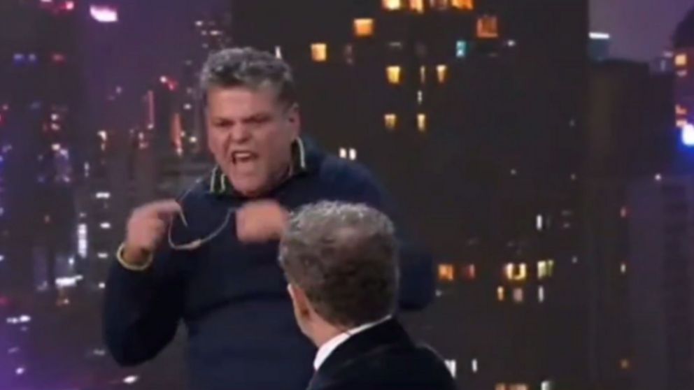 Alfredo Casero estalló de ira en un programa de televisión conducido por Luis Majul.