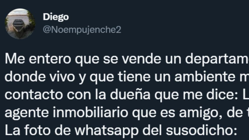 La imagen se hizo viral en Twitter.