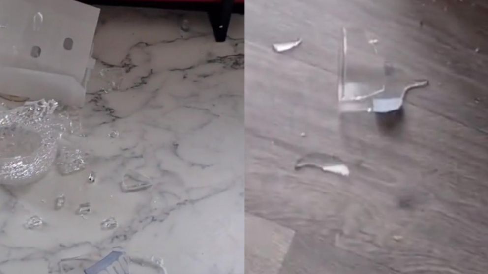 El extraño video ocurrió en Gales.